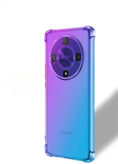 Husa pentru Honor Magic 6 Lite 5G, Gradient Dropproof, Violet / albastru