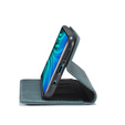 Husa CASEME pentru Xiaomi Redmi Note 8 Pro, Leather Wallet Case, turquoise