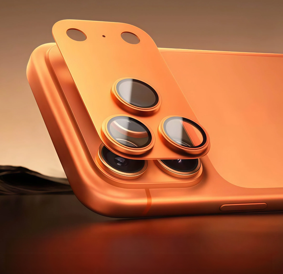 2x sticlă temperată ERBORD pentru camera iPhone 17 Pro Max