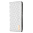 Cu clapetă pentru Samsung Galaxy A54 5G, Wallet, BINFEN COLOR, alb