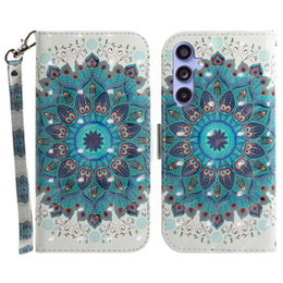 Cu clapetă pentru Samsung Galaxy A35 5G, Wallet, Mandala Flower