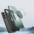 Husă MagSafe cu suport pentru Samsung Galaxy A57 5G, verde
