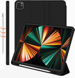 Carcasă pentru iPad Pro 12.9" 2022/2021/2020 (6/5/4 gen.), Smart Pencil, cu suport pentru stylus, negru