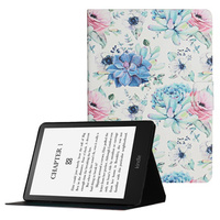 Husă cu clapetă pentru Amazon Kindle Paperwhite V / 5 2021, Colorful Flower