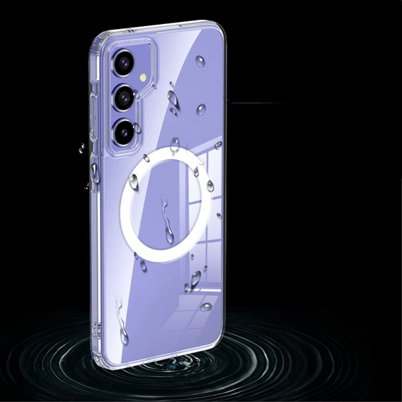 Husă pentru Samsung Galaxy A55 5G, Fusion Hybrid Case, pentru MagSafe, transparentă