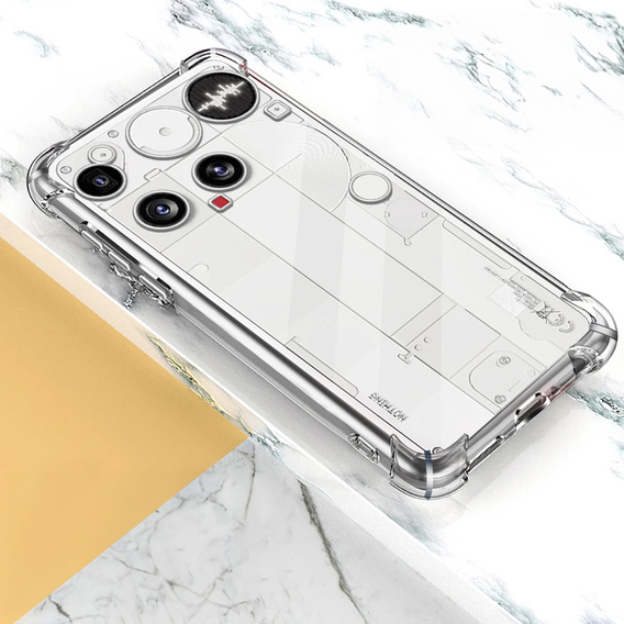 Huse pentru Nothing Phone 3 5G, Dropproof, transparentă