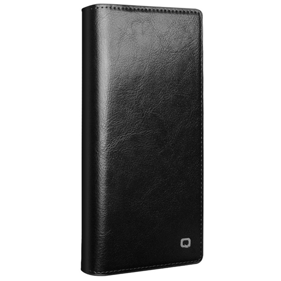 QIALINO Husă de portofel din piele cu clapetă pentru Samsung Galaxy S24 Ultra