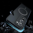 Matt Case pentru Xiaomi Redmi 15 5G / 4G, pentru MagSafe, negru translucid
