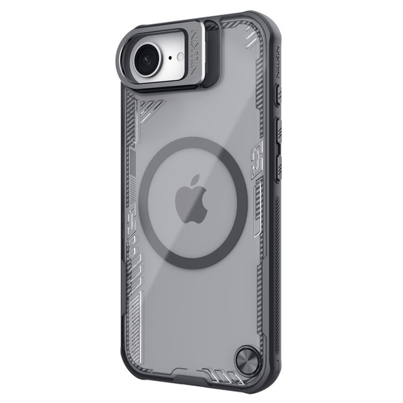 Carcasă pentru iPhone 16e, carcasă blindată Nillkin, Icelade Prop, pentru Magsafe, negru