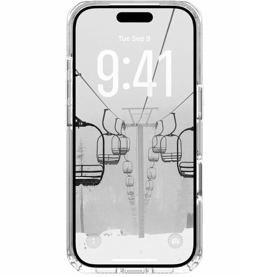 Husă Urban Armor Gear pentru iPhone 17 Pro Max, Plyo MagSafe, Ice/White
