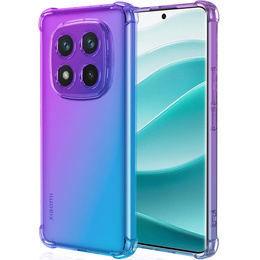 Husa pentru Xiaomi Redmi Note 14 Pro, Gradient Dropproof, Violet / albastru