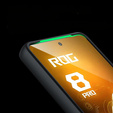Carcasă pentru ASUS ROG Phone 8 Pro, Fusion Hybrid, cu protecție pentru camera foto, mat / negru