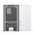 Carcasă NILLKIN pentru Xiaomi Redmi Note 12 5G / POCO X5 5G, Super Frosted Shield Case, negru
