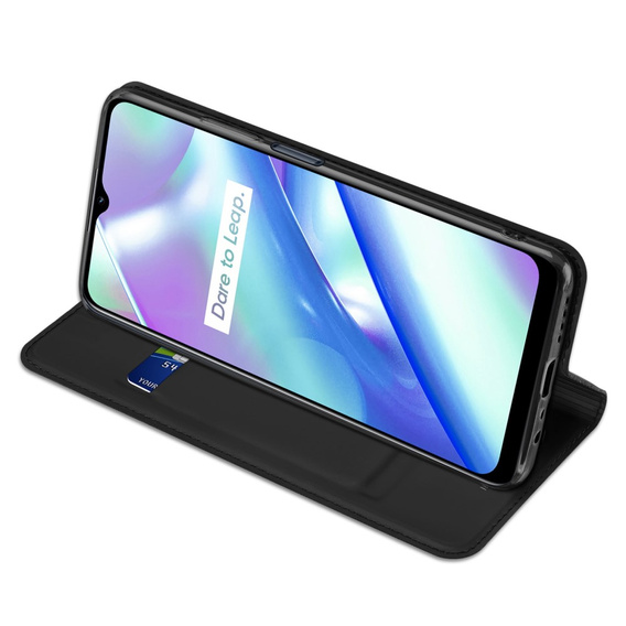Dux Ducis Huse pentru Realme C33 4G, Skinpro, negru