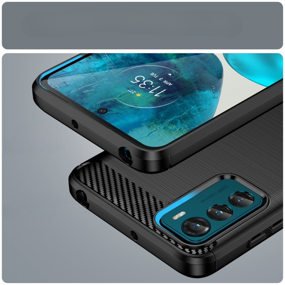 Huse pentru Motorola Moto G42 4G, Carbon, negru