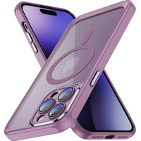 Husă pentru iPhone 14 Pro Max, ERBORD Impact Guard, MagSafe, violet