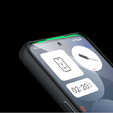 Husă pentru Nothing Phone 3A Pro, pentru MagSafe, ERBORD Matt Case, negru