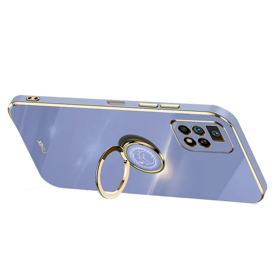 Huse pentru Xiaomi Redmi 10, Electro Ring, albastru