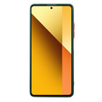 Carcasă din silicon pentru Xiaomi Redmi Note 13 5G, cu protecție pentru camera foto, transparent / verde + sticlă călită 9H