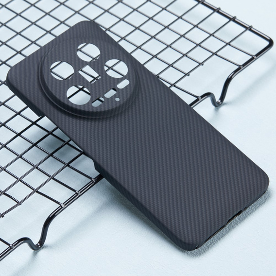 Husă pentru Xiaomi 14 Ultra, Aramid Fiber Cover, negru