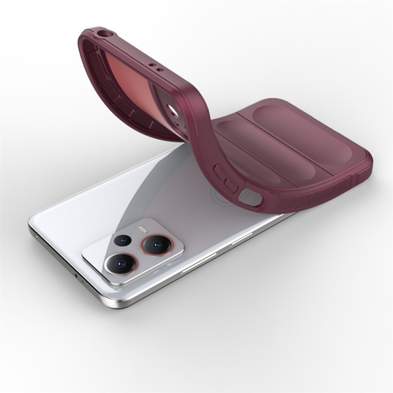 Huse pentru Xiaomi Redmi Note 12 5G / POCO X5 5G, Gaming Shockproof, maroon