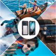 Carcasă impermeabilă IP68 pentru iPhone 16 Pro Max, SHELLBOX MagSafe, negru