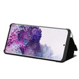 Husă cu clapetă pentru Samsung Galaxy S20 FE, Side View, negru