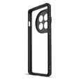 Carcasă pentru OnePlus 12 5G, Fusion Hybrid, cu protecție pentru camera foto, transparent / negru