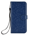 Husă cu clapetă pentru Oppo Reno 14, Wallet Rhombus, albastru