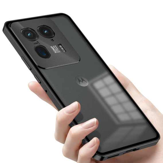 Carcasă pentru Motorola Edge 50 Ultra, Frame Case, negru