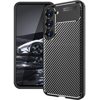 Huse pentru Samsung Galaxy S23 Plus, Carbon Gel, negru