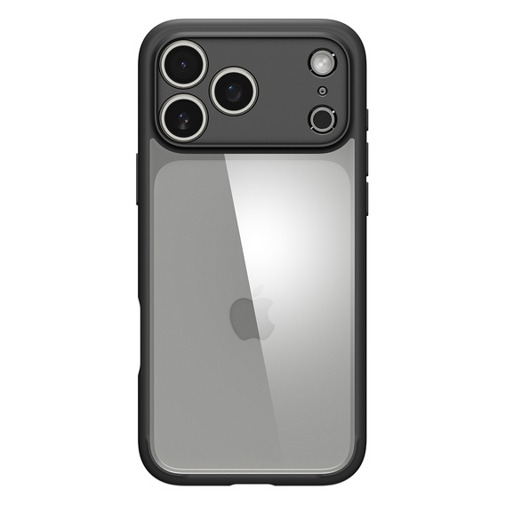 Carcasă Spigen Ultra Hybrid pentru iPhone 17 Pro Max, negru mat