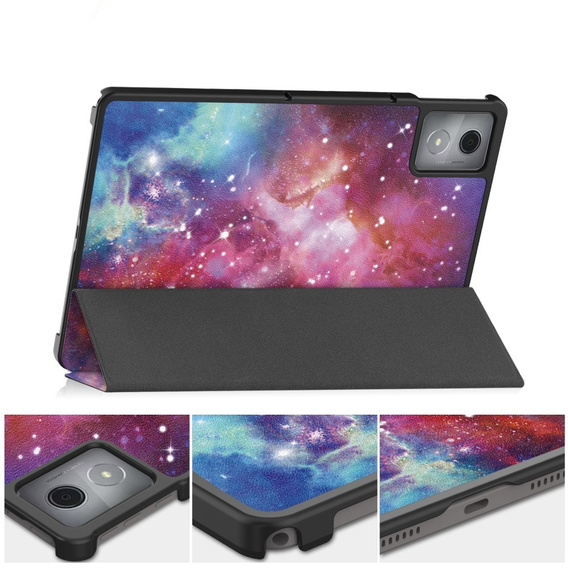 Husă pentru Lenovo Tab K11 Plus, Smartcase, galaxy