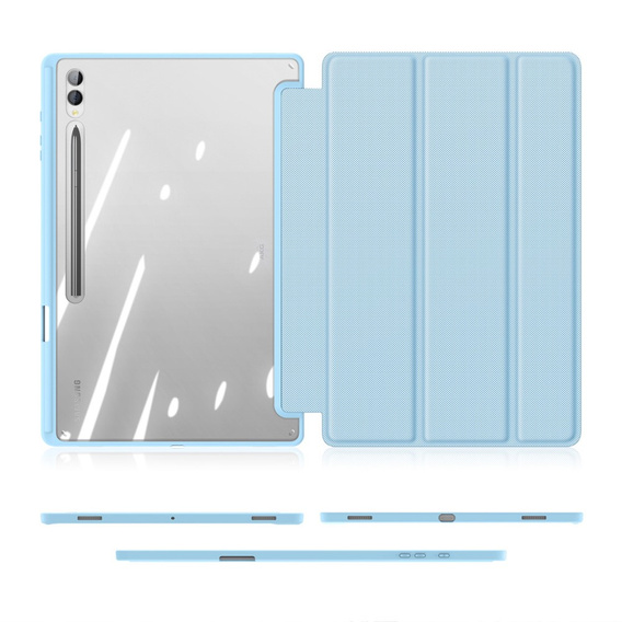 Husa pentru Samsung Galaxy Tab S10 Ultra, Dux Ducis TOBY, albastru