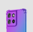 Husa pentru Motorola Moto G15 / Motorola Moto G15 Power, Gradient Dropproof, Violet / albastru
