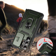 Husă pentru Samsung Galaxy S25 Ultra, KickStand Camera Lens, verde închis
