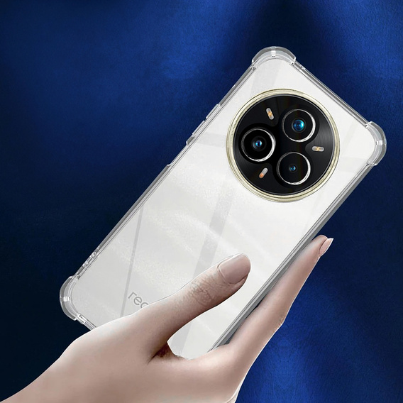 Huse pentru Realme 14 Pro 5G, Dropproof, transparentă