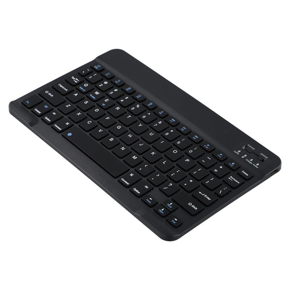 Mini tastatură fără fir Bluetooth pentru tabletă, negru