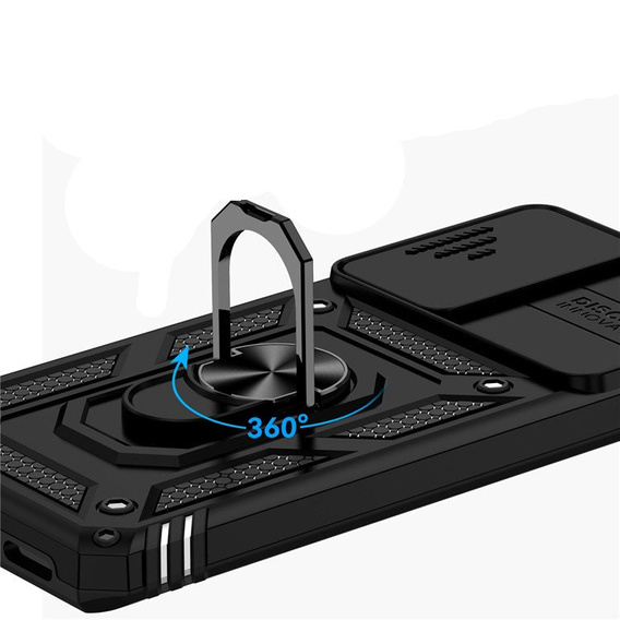Husă blindată pentru Xiaomi 12 / 12X, CamShield Slide, albastru