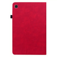 Husa pentru Samsung Galaxy Tab A7 Lite, Wallet Pen Slot, roșu