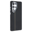 Carcasa pentru Samsung S25 Ultra, Carbon Fiber MagSafe, negru