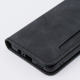 Cu clapetă pentru Motorola Moto G54 5G, Card Slot, negru