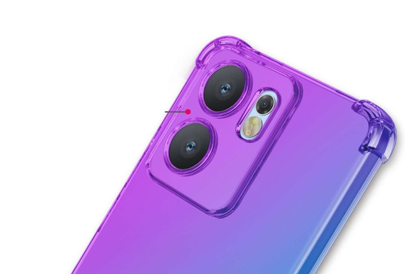 Husa pentru Oppo Reno 13F / Oppo Reno 13FS, Gradient Dropproof, Violet / albastru