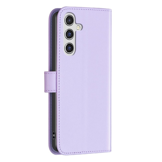Husa cu clapetă pentru Samsung Galaxy A35 5G, BINFEN Wallet, violet