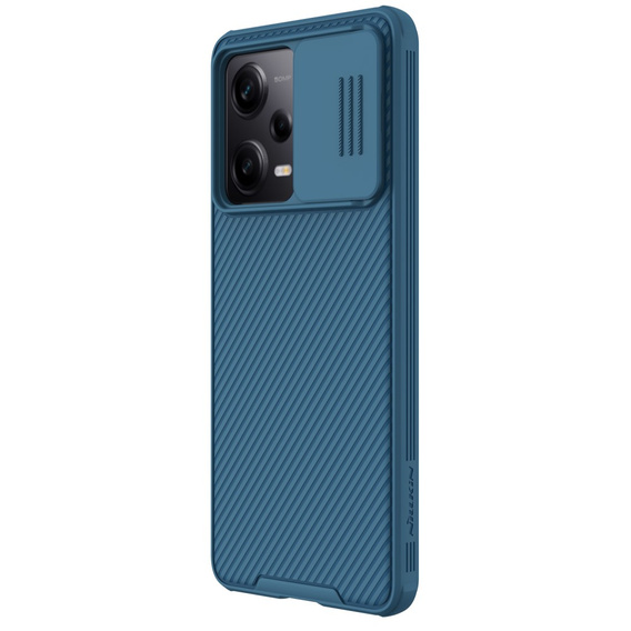 Carcasă blindată Nillkin pentru Xiaomi Poco X5 Pro 5G, CamShield Pro, albastru