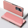 Huse pentru Xiaomi 12T / 12T Pro, Clear View, roz rose gold