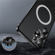 Carcasă de protecție pentru camera foto pentru Samsung Galaxy S25 Ultra, CamShield MagSafe, negru