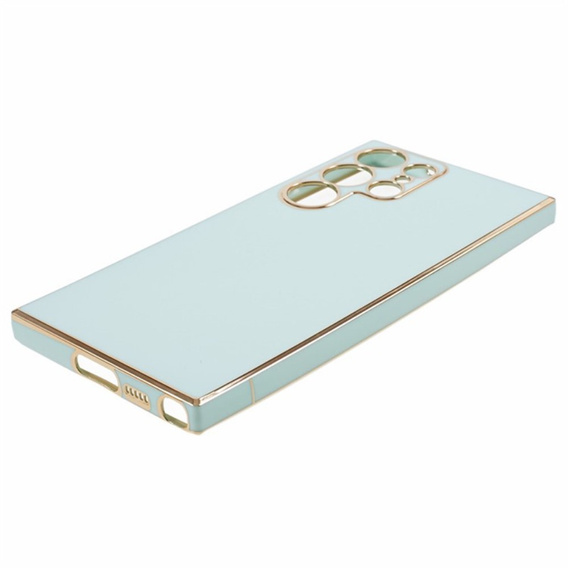 Husă pentru Samsung Galaxy S24 Ultra, Glamour CamShield, de mentă