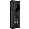 Husă blindată pentru Honor Magic 7 Pro, CamShield Slide, negru