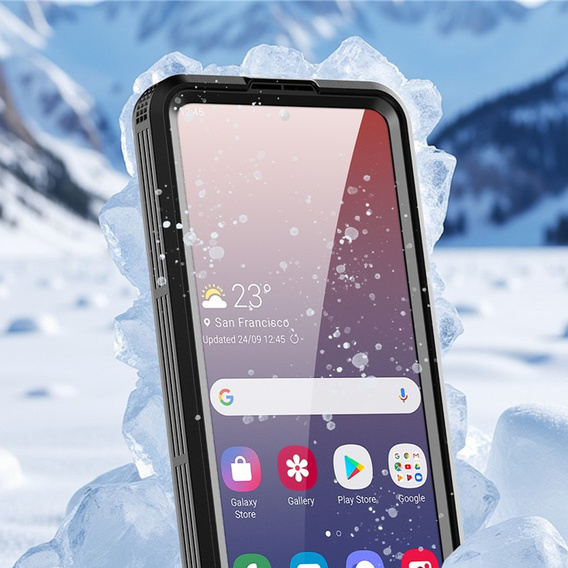 Husă impermeabilă REDPEPPER pentru Samsung Galaxy S26, negru